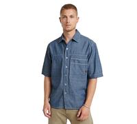 G-Star Homme Chemise Double Pocket Relaxed, Bleu (rinsed D24603-D558-082), XXL