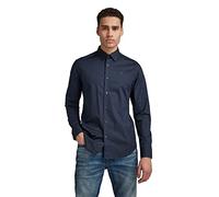 G-Star Homme Chemise Dressed Super Slim , Bleu (mazarine blue D17026-C271-4213), S