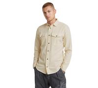 G-Star Homme Chemise Marine Slim, Beige (ecru gd D24963-D454-C487), M