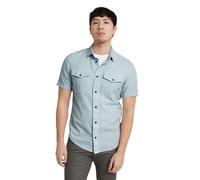 G-Star Homme Chemise Marine Slim , Bleu (faze blue gd D19751-D454-C589), L