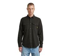 G-star Marine Slim Long Sleeve Shirt Vert L Homme