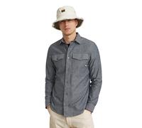 G-Star Homme Chemise Marine Slim, Multicolore (salute/milk D24963-D123-D851), S