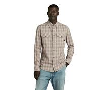 G-Star Homme Chemise Marine Slim, Multicolore (shamrock liam check D24963-D531-G545), L