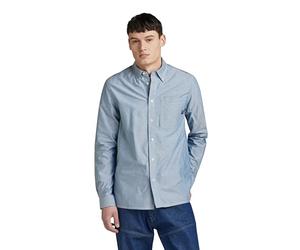 G-Star Homme Chemise One Pocket Regular, Multicolore (nitro/white oxford D24292-7665-D139), L