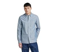 G-Star Homme Chemise One Pocket Regular, Multicolore (nitro/white oxford D24292-7665-D139), XXL