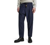 G-Star Homme Chino Pleated Belt Relaxed, Bleu (salute D24303-D517-C742), 33W / 36L