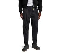 G-Star Homme Chino Pleated Belt Relaxed, Noir (dk black D24303-D517-6484), 31W / 34L