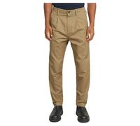 G-Star Homme Chino Pleated Relaxed Tapered, Beige (toggee D24543-D967-5750), 33W / 34L