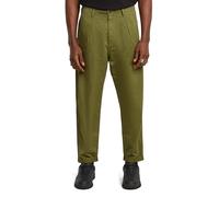G-Star Homme Chino Pleated Relaxed Tapered, Vert (mayfly gd D24543-D910-H031), 32W / 32L