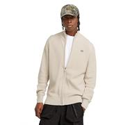 G-Star Homme Detailed zip thru knit, Blanc (whitebait D25746-C868-1603), M