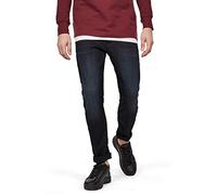 G-STAR Homme Jean 3301 Slim, Bleu (DK Aged 51001-5245-89), 34W / 32L