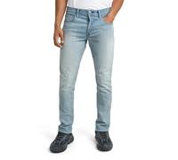 G-Star Homme Jean 3301 Slim, Bleu (sun faded mirage blue 51001-D498-G316), 32W / 34L