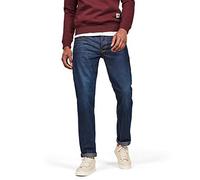 G-Star Homme Jean 3301 Straight, Bleu (DK Aged 51002-4639-89), 34W / 30L