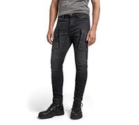 G-Star Homme Jean Denim Cargo 3D Skinny, Gris (worn in black onyx D22075-C910-C942), 30W / 32L