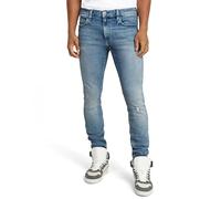 G-STAR Homme Jean Revend FWD Skinny, Bleu (Antique Faded Ripped Icecap D20071-D441-G722), 32W / 32L