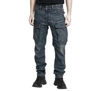 G-Star Homme Jean Rovic Zip 3D Regular Tapered Denim, Bleu (worn in glace D23077-D775-H139), 31W / 32L