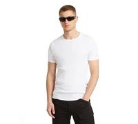 G-STAR Homme Lot De 2 T-Shirts Base, Blanc (White D07205-124-110), XXS
