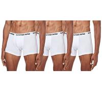 G-STAR Homme Lot De 3 Boxers Classic, Blanc (White/White/White D03359-2058-6008), M