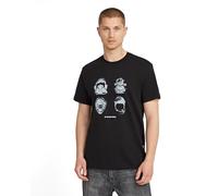 G-Star Homme Masks gr regular tee, Noir (dk black D25160-336-6484), L