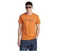 G-Star Homme Multi logo gr r t, Orange (amber D25016-336-3046), S