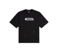 G-Star Homme Old skool logo boxy regular tee, Noir (dk black D26350-C336-6484), M
