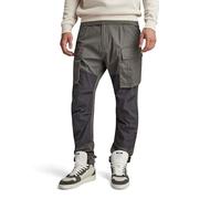 G-Star Homme Pantalon Cargo 3D Regular Tapered 2.0, Gris (gs grey D24308-D384-1260), 32W / 32L