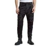 G-Star Homme Pantalon Cargo 3D Regular Tapered 3.0, Multicolore (cloack island camo D25185-D386-G741), 38W / 32L