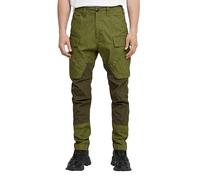 G-STAR Homme Pantalon Cargo 3D Regular Tapered 3.0, Multicolore (Mayfly Rain Camo D25185-D553-H169), 34W / 32L