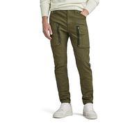 G-Star Homme Pantalon Cargo Zip Pocket 3D Skinny, Vert (dark olive D21975-D504-C744), 30W / 32L