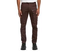 G-STAR Homme Pantalon Rovic Zip 3D Regular Tapered, brun (chocolate plum D02190-5126-G692), 33W / 32L