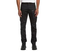 G-STAR Homme Pantalon Rovic Zip 3D Regular Tapered, Noir (dk black D02190-E064-6484), 28W / 30L