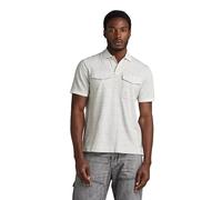 G-Star Homme Polo Dunda Pocket, Multicolore (milk htr D24362-D565-971), L