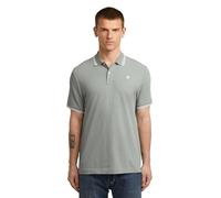 G-STAR Homme Polo Dunda Slim Stripe, Bleu (iceberg green D17127-5864-C959), L