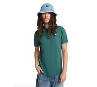 G-star Men's Gstar Dunda Stripe Short-Sleeve Polo Shirt Épicéa bleu Petit Male