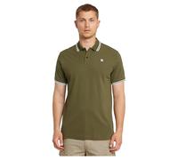 G-Star Homme Polo Dunda Slim Stripe , Vert (shadow olive D17127-5864-B230), XXL