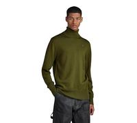 G-Star Homme Pull en Maille Premium Core Turtle, Vert (dark olive D21933-B692-C744), M