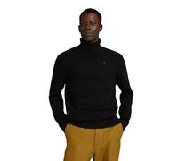 G-Star Homme Pull en Maille Structure Turtle, Noir (dk black D23937-D447-6484), M