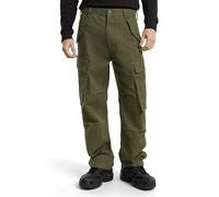G-Star Homme R-3N Regular Straight Cargo Pants, Vert (shadow olive gd D25224-D752-D033), 31W / 32L