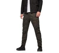 G-STAR Homme Rovic Zip 3D Regular Tapered Pants Pants, Noir (Asfalt D02190-5126-995), 33W / 32L