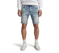 G-Star Homme Short 3301 Slim, Bleu (lt indigo aged D17418-C051-8436), 38