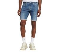 G-Star Homme Short 3301 Slim Denim, Bleu (faded summer sky D10481-D634-H096), 36