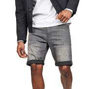 G-star 3301 Slim 1/2 Denim Shorts Gris 29 Homme