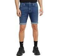 G-Star Homme Short 3301 Slim Denim, Bleu (medium aged D10481-8968-071), 30