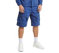 G-Star Homme Short Denim Cargo Loose, Bleu (faded blue papillon gd D24442-D551-G336), 36