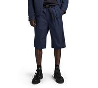 G-Star Homme Short Pleated Chino Belt, Bleu (salute D24312-D517-C742), 38