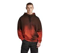 G-Star Homme Spray autograph hdd loose sweat, Orange (rooibos tea sprayed D23492-B782-G203), XS