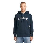 G-STAR Homme Sweat Embro Logo HB Hoodie, Bleu (dk patriot blue D27100-D257-7160), L