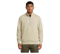 G-Star Homme Sweater Nifous Half Zip, Beige (dk brick D26305-D566-1214), XS