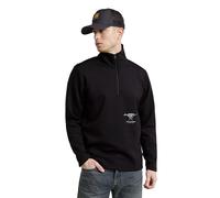 G-Star Homme T-Shirt À Manches Longues Motion Half Zip, Noir (dk black D25081-D560-6484), M