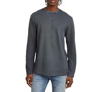 G-Star Homme T-Shirt À Manches Longues Overdyed, Bleu (salute gd D25965-D895-D418), L